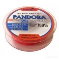 Шнур Hanzo Pandora Premium X8 #0.6 150м 0.13мм 7,3кг Orange
